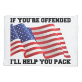 Housse D'oreillers patriote américain (Dos)