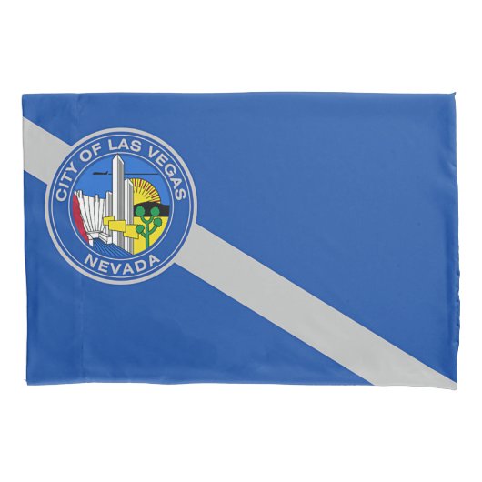 Housse D'oreillers Patriotique simple Pillowcase avec drapeau de Las (devant)