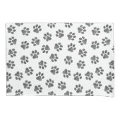 Housse D'oreillers Patrouilles de Doodle, Paws de Chien, Paws Noirs (devant)