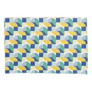 Housse D'oreillers Patters bleus
