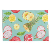 Housse D'oreillers Patters de Tropical Fruit (Dos-Droit)