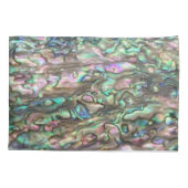 Housse D'oreillers Paua Shell Abalone Coussin naturel Sham (Dos)