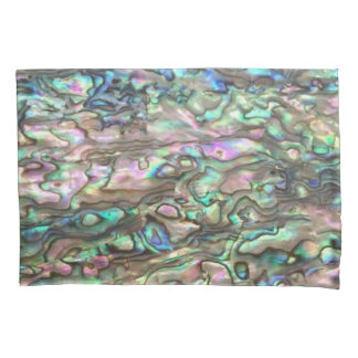Housse D'oreillers Paua Shell Abalone Coussin naturel Sham
