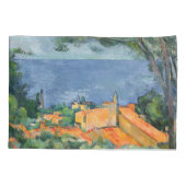 Housse D'oreillers Paul Cezanne - Estaque aux toits rouges (Dos)