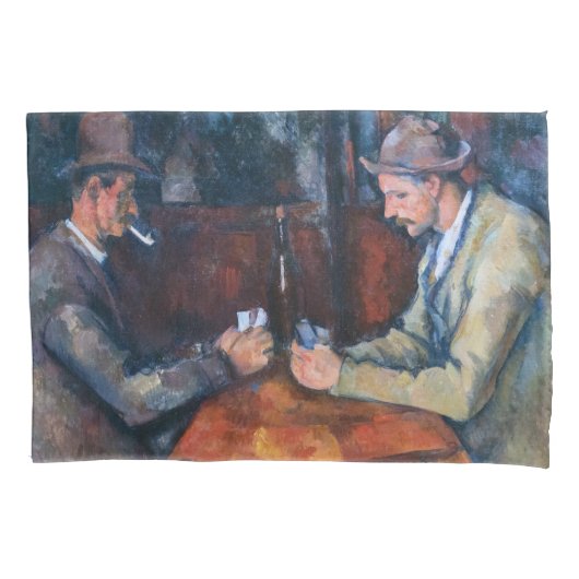 Housse D'oreillers Paul Cezanne - Les Joueurs De Cartes (devant)