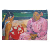 Housse D'oreillers Paul Gauguin - Femmes tahitiennes sur la plage (Dos)