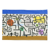 Housse D'oreillers Paul Klee Expressionniste Abstrait Rich Harbour (Dos)