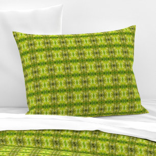 Housse D'oreillers Paume vert tropicale feuille soleil motif minuscul