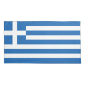 Housse D'oreillers pavillon de la Grèce (Dos)