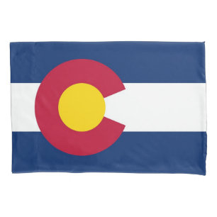 Housse D'oreillers Pavillon Patriotique simple oreiller du Colorado