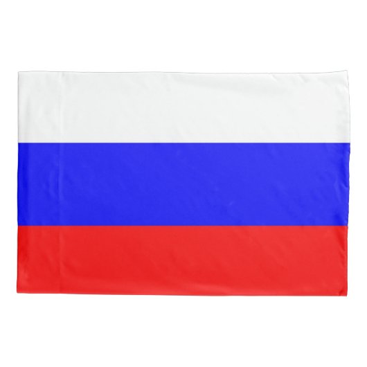 Housse D'oreillers Pavillon Patriotique Simple Pillowcase de la Russi (Dos)