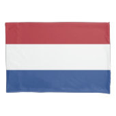 Housse D'oreillers Pavillon Patriotique Simple Pillowcase de Pays-Bas (devant)