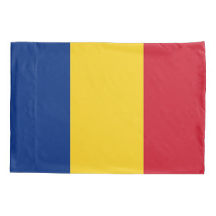 Housse D'oreillers Pavillon Patriotique Simple Pillowcase de Roumanie