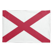 Housse D'oreillers Pavillon Patriotique Single Pillowcase Alabama, Ét (Dos)