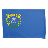 Housse D'oreillers Pavillon Patriotique Single Pillowcase du Nevada,  (devant)