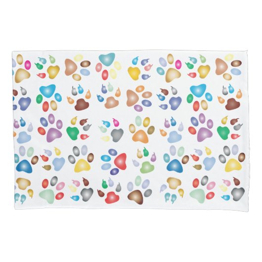 Housse D'oreillers Pawprint (devant)