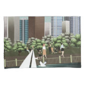 Housse D'oreillers Paysage urbain (devant-Droit)