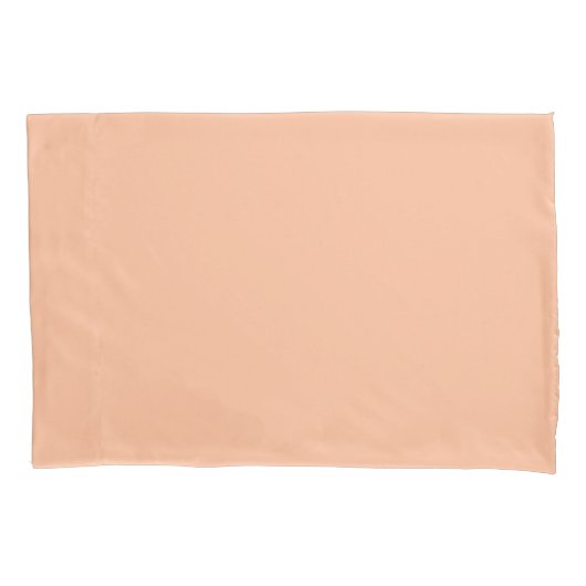 Housse D'oreillers Peach Fuzz Solid (devant)