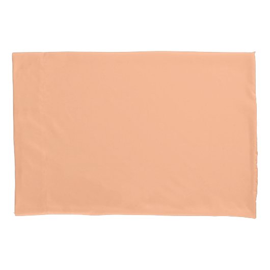 Housse D'oreillers Peach Fuzz Solid (devant-gauche)