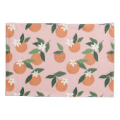 Housse D'oreillers Peach Orange Juice Motif (Dos-gauche)