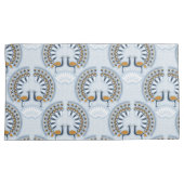 Housse D'oreillers Peacock Art déco rétro (devant-Droit)