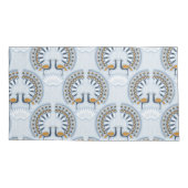 Housse D'oreillers Peacock Art déco rétro (Dos-gauche)