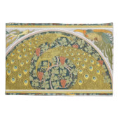 Housse D'oreillers Peacock Art Nouveau Style rond design complexe (Dos)
