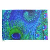 Housse D'oreillers Peacock Coussin Coque Pair (devant-Droit)
