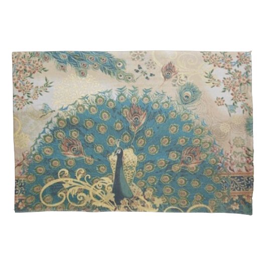 Housse D'oreillers Peacock vintage - Pilote (devant)