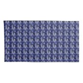 Housse D'oreillers Pear shaped Sapphire Blue (Dos-Droit)
