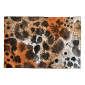 Housse D'oreillers Peau animale : motif léopard créatif. (Dos)