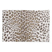 Housse D'oreillers Peau léopard blanche (Dos)