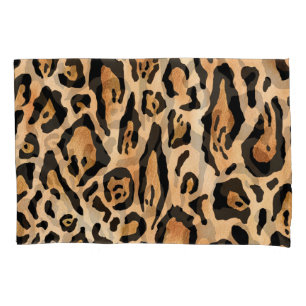 Housse D'oreillers Peau léopard : Motif intemporel