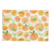 Housse D'oreillers Pêche à l'aquarelle peinte à la main : sans soudur (Dos)