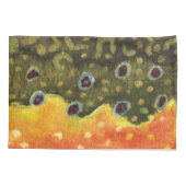 Housse D'oreillers Pêche à l'omble de fontaine (Dos-gauche)