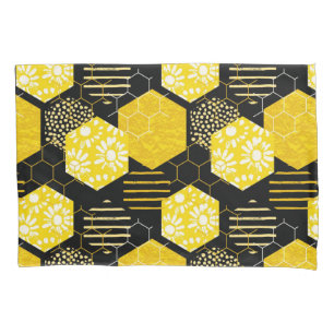 Housse D'oreillers Peigne de miel ! Coque coussin