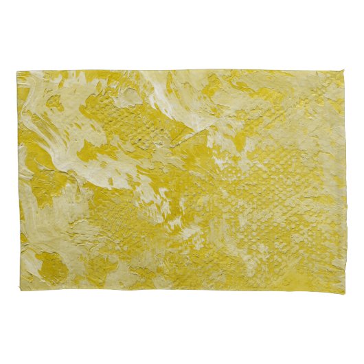 Housse D'oreillers Peinture à l'huile Texture lumineuse (devant)