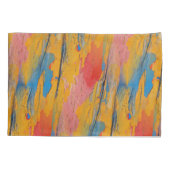 Housse D'oreillers Peinture colorée (Dos)