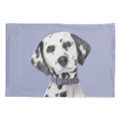 Housse D'oreillers Peinture Dalmatienne - Cute Original Chien Art (Dos)