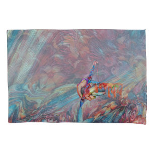 Housse D'oreillers Peinture Imaginaire Fleurs exprimant la nature