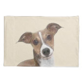 Housse D'oreillers Peinture italienne Greyhound - Cute Original Chien (Dos)