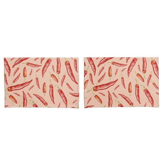 Housse D'oreillers Peppers Chili (devant-Set)