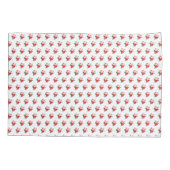 Housse D'oreillers Père Noël avec cadeau Coque Coussin de Noël (Dos)