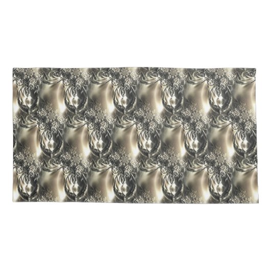 Housse D'oreillers Perles dorées (Dos-gauche)