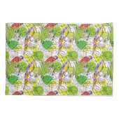 Housse D'oreillers Perroquets tropicaux (Dos-gauche)