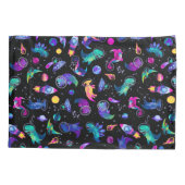 Housse D'oreillers Personnalisation de l'espace d'aquarelle des astro (Dos)