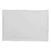 Housse D'oreillers Personnalisé en gris clair (Dos)