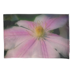 Housse D'oreillers Pétales De Fleurs Clematis Près