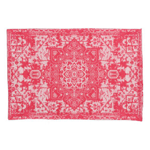Housse D'oreillers Pétales roses sur Kilim Dreams
