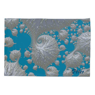 Housse D'oreillers PETER ~2 Designs fractaux originaux ~ retour au do
